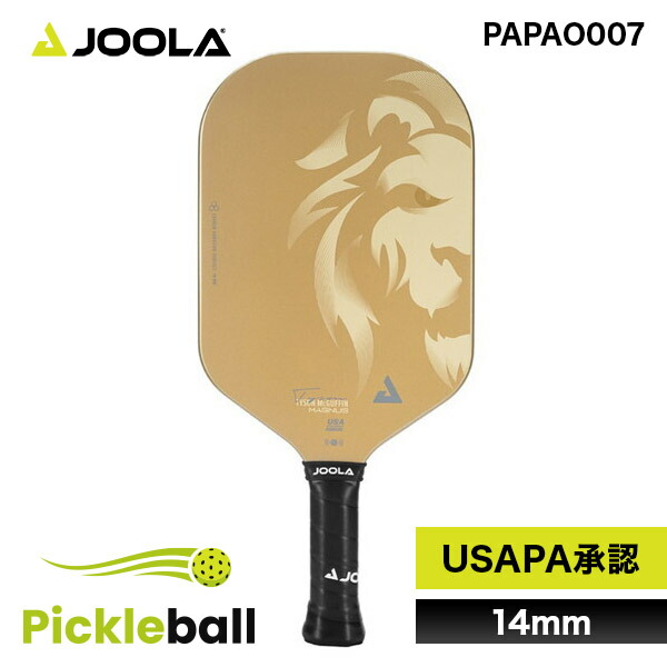 JOOLA ヨーラ ピックルボール パドル タイソン・マクガフィン/マグナス CAS 14mm PAPAO007 ラケット 上級者 送料無料 カーボン 薄め コントロール 軽量 安定