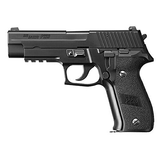 東京マルイ SIG SAUER P226レイル No.18 サバゲー エアガン ガスガン ブローバック カラス 害鳥 スズメ スパイ コスプレ 小道具 競技用 威力 飛距離 精度 重厚感   ガンマン 決闘 対象年令18才以上