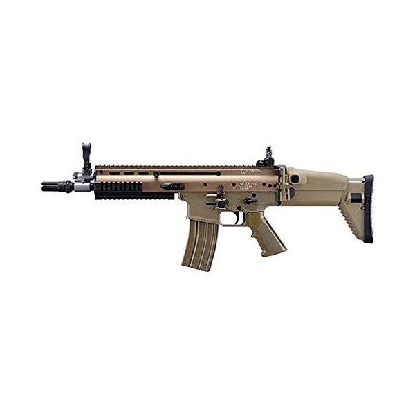 東京マルイ SCAR-L CQC(F.D.E.） No.15 フラット・ダークアース [ 次世代電動ガン（対象年令18才以上） ] サバゲー エアガン 電動ガン 次世代 ライフル マシンガン カラス 害鳥 スズメ ネズミ除け コスプレ 小道具 威力 飛距離 精度 重厚感 安全装置 お手頃
