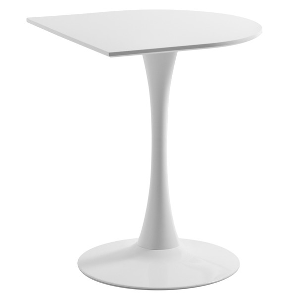 B.Bファニシング ONDT0122TOWHT ホワイト [ハーフラウンドテーブル 60cm] メーカー直送｜XPRICE店