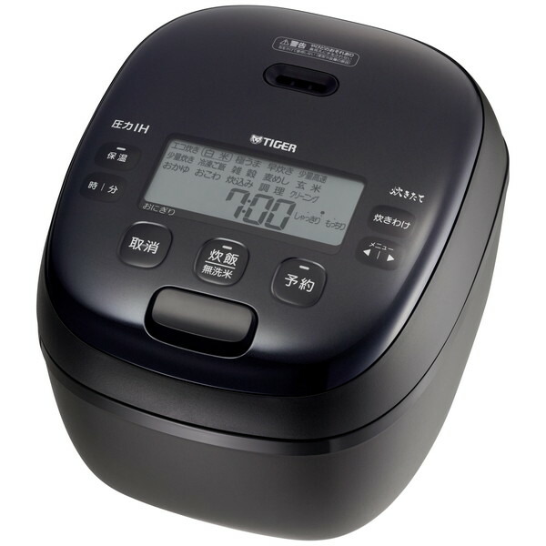TIGER 圧力IHジャー炊飯器 5.5合炊き JRI-A100 KM 黒 新品 TIGER JRI-A100-KM マットブラック 炊きたて ご泡火炊き [圧力IH