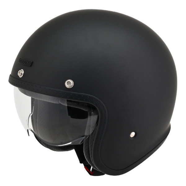デイトナ D61088 DN007PJジェットヘルメットMBK/L バイク用 SG規格 高強度ABS 軽量 スモールジェット シールド / スピーカーホール 装備 マットブラック Lサイズ(59-60cm) 7,112円