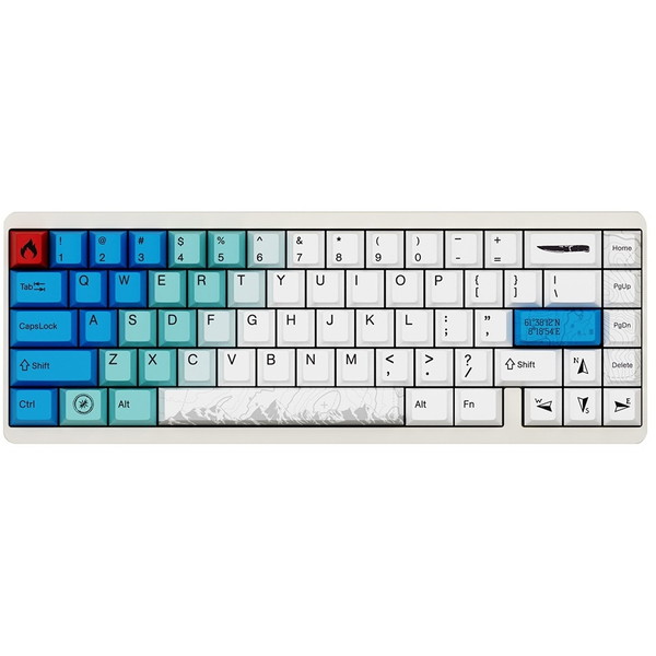 楽天市場】HEMU HM66-Aegis HM66 Aegis ゲーミングキーボード US