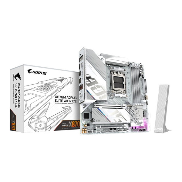 GIGABYTE X870M A ELITE WF7 ICE [マザーボード] 【KK9N0D18P】
