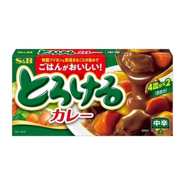 エスビー食品 S&B とろけるカレー 中辛 144gx60 メーカー直送 ギフト プレゼント｜XPRICE店 14,894円