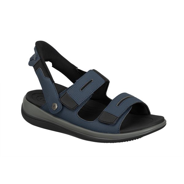 Orthofeet CALYPSO BLUE WIDE OF69021W 6.5 23.5cm [ハンズフリーシューズ]｜XPRICE店