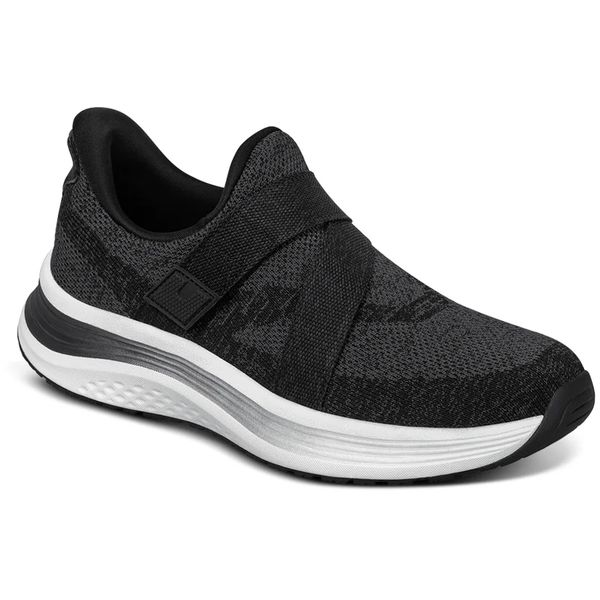 Orthofeet NAYA TX BLACK-WIDE OF80053W 7.5 24.5cm [ハンズフリーシューズ]