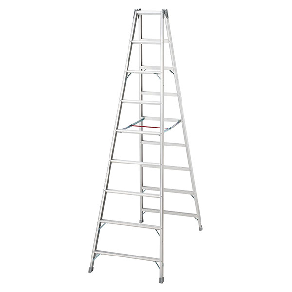 【法人送り限定】 長谷川工業 長尺専用脚立 9尺 TOP-27b メーカー直送｜XPRICE店