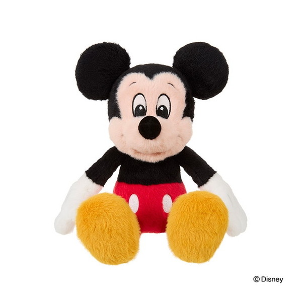 ミッキー&フレンズ ミッキーぬいぐるみ キラキララメいり 2005年製 ミッキー&フレンズ ミッキーぬいぐるみ キラキララメいり 2005年製｜