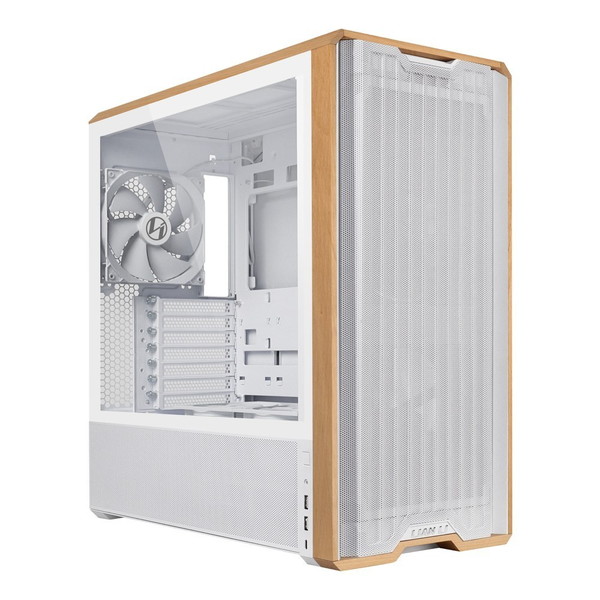 Lian Li LAN217W ホワイト LANCOOL 217 White [ミドルタワーケース] 【KK9N0D18P】