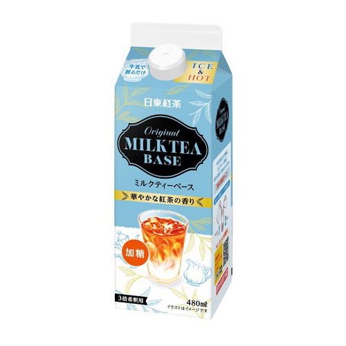 三井農林 日東紅茶 オリジナルミルクティーベース 480ml x12 メーカー直送 ギフト プレゼント