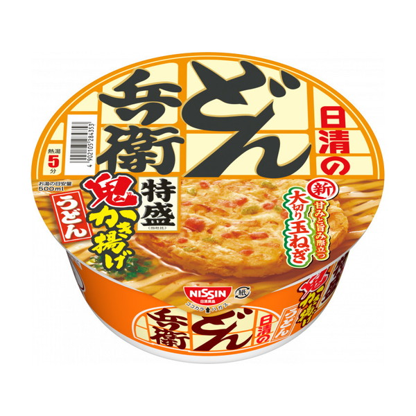 日清食品 どん兵衛 特盛鬼かき揚げうどん カップ 136gx12 メーカー直送 ギフト プレゼント