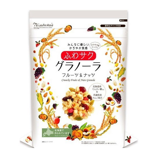 日本食品製造 フルーツ&ナッツグラノーラ 200g x24 メーカー直送 ギフト プレゼント