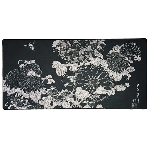 The Mousepad Company tm-mp-chrysanthemums-and-bee-l [ゲーミングマウスパッド (Large)]