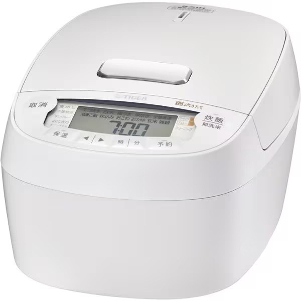 炊飯器 5.5合 タイガー TIGER JPV-X100-WO 炊きたて オフホワイト 白 圧力IH炊飯器 5.5合炊き 【KK9N0D18P】 キッチン家電 エクプラ特選 27,565円