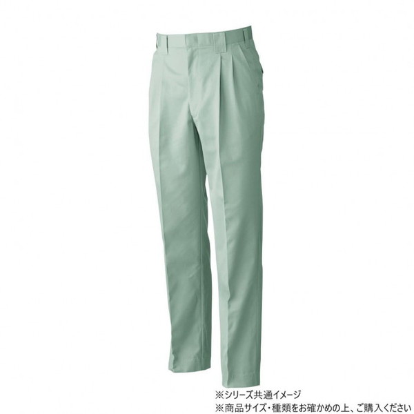 桑和 4119 ツータックスラックス 105サイズ モスグリーン(107)