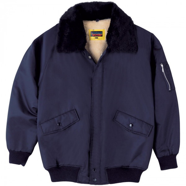 桑和 4600 パイロットジャンパー Lサイズ ネイビー(1) ProtectWinter