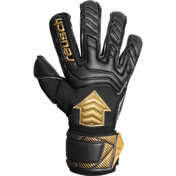 REUSCH ロイシュ アトラクト AB1 ゴールドX ブラック/ゴールド 8 号 5460964 7707 [キーパーグローブ]