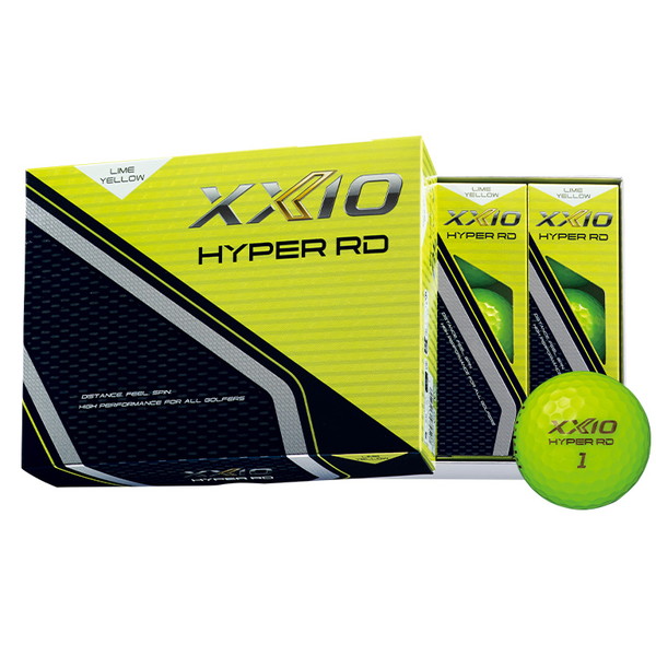 DUNLOP XXIO HYPER RD(ゼクシオハイパーアールディー) ボール 2026年モデル 1ダース(12個入り) ライムイエロー 【日本正規品】 5,251円