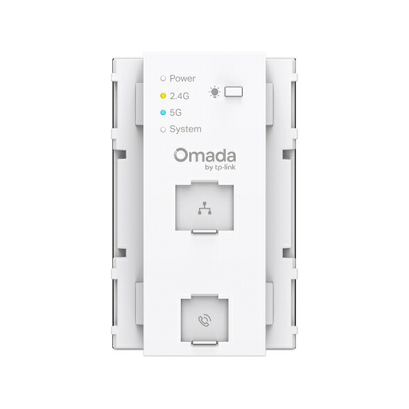 TP-LINK EAP615-WE-S [AX1800 コンセント埋め込み型 Wi-Fi 6アクセスポイント]
