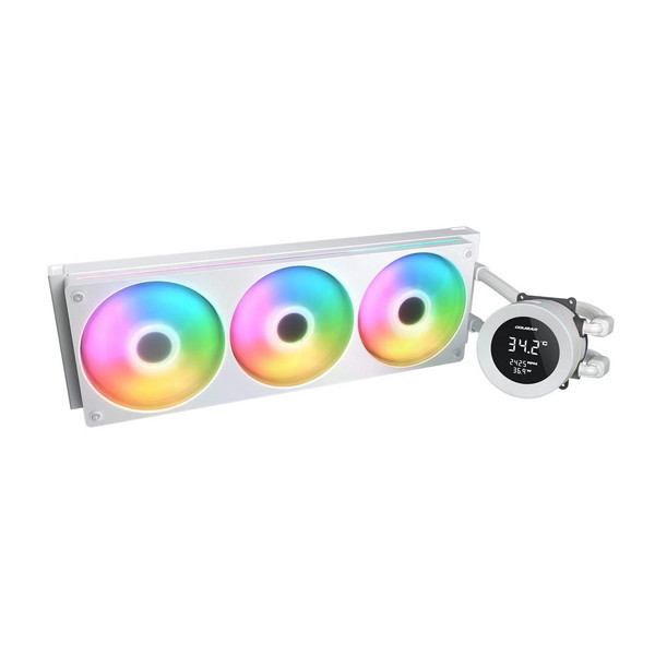 COUGAR CGR-PSDVARGB-W-360 ホワイト POSEIDON VISTEK ARGB [水冷クーラー] 【KK9N0D18P】｜XPRICE店 10,484円