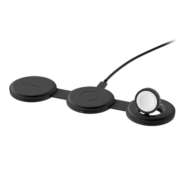 Satechi PST-QTG31K ブラック [OntheGo3-in-1ワイヤレスチャージャー]｜XPRICE店
