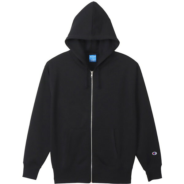 Champion チャンピオン スポーツウエア ZIP HOODED SWEATSHIRT ブラック S C3-XS160 090