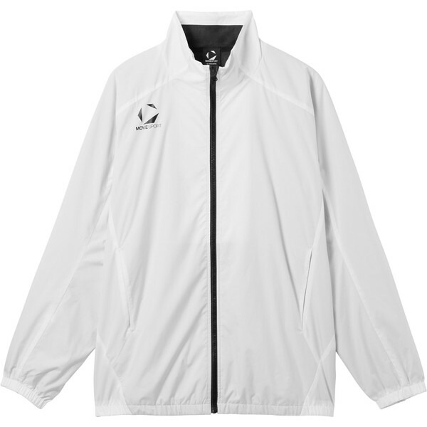 MOVESPORT ムーブスポーツ スポーツウエア ウィンドブレーカージャケット ホワイト XO ST5FWBT0M WH00