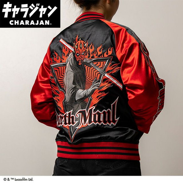 丸眞 2535036100 STAR WARS スター・ウォーズ ダース・モール スカジャン(L)