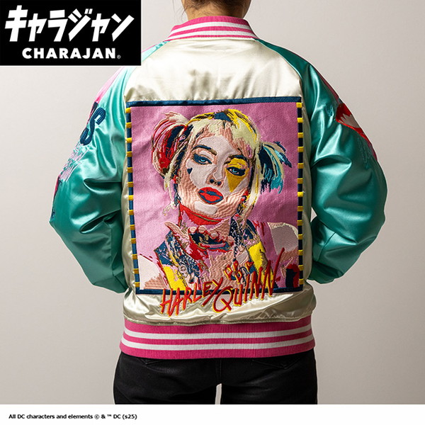 丸眞 4105083300 DC バーズ・オブ・プレイ スカジャン(L)