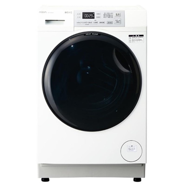 ドラム式洗濯機 洗濯 8kg 乾燥 4kg アクア AQUA AQW-SD8A-L-W ホワイト 白 まっ直ぐドラム ドラム式洗濯乾燥機 洗濯8.0kg/乾燥4.0kg 左開き 洗濯機 ドラム式 エクプラ特選
