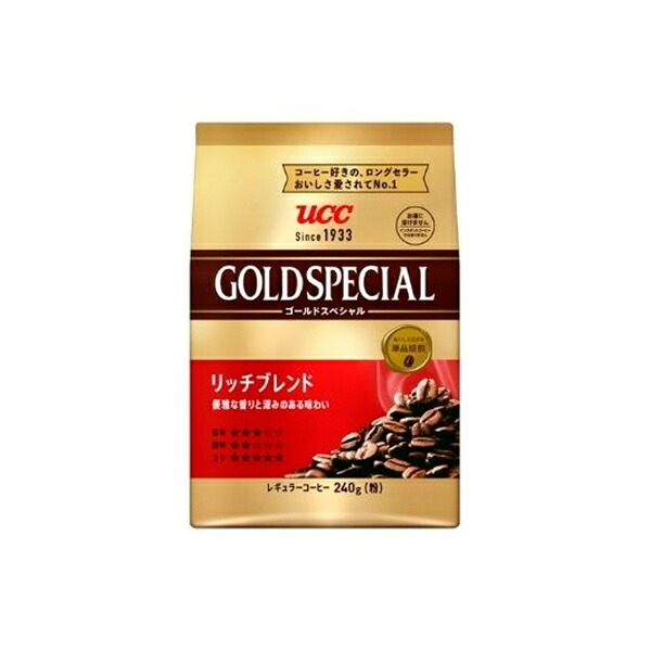 UCC上島珈琲 UCC ゴールドスペシャル リッチブレンド SAP 240g× 6 メーカー直送 ギフト プレゼント 8,868円