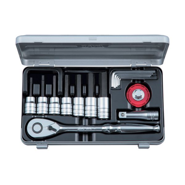 京都機械工具（KTC） TBT415HX [12.7sq.ヘキサゴンビットソケットレンチセット] メーカー直送｜XPRICE店
