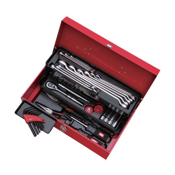 京都機械工具（KTC） SK3435S [工具セット (片開きメタルケースタイプ) 43点] メーカー直送