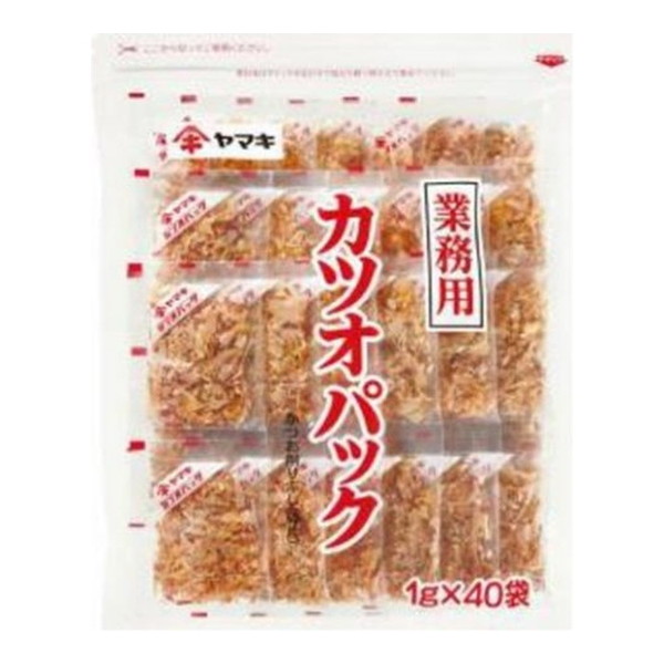 ヤマキ カツオパック 1g×40P ×10 メーカー直送 ギフト プレゼント