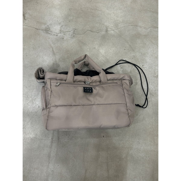 ペットキャリー キャリーバッグ トートバッグ ショルダーバッグ PUFF PET 3WAY TOTE P25006-21 ベージュ 犬 猫 ペット 旅行 電車 バス タクシー 飛び出し防止 おしゃれ レディース メンズ プレゼント