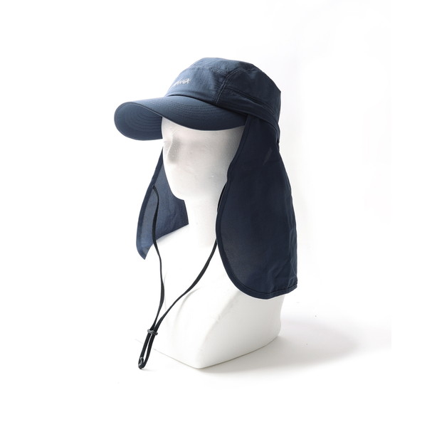 NANGA ナンガ DotAir KIDS SHADE CAP N2614-3A074A052065 NVY [子供向け日除け付きキャップ ユニセックス フリーサイズ]
