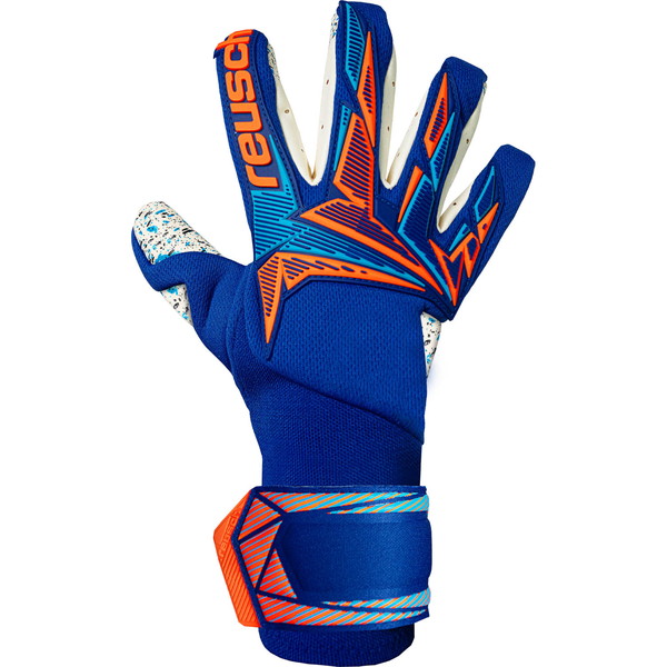 REUSCH ロイシュ アトラクト フリーゲル フュージョン ゴアリエーター シャープブルー/ショッキングオレンジ 9号 5670995 4129 [メンズ・ユニセックス ゴールキーパーグローブ]