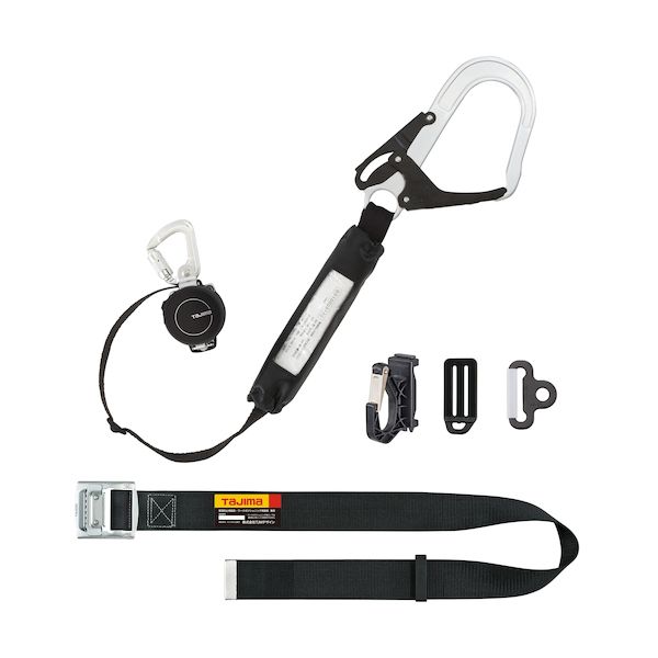 TJMデザイン B1SMKRL4BK 胴ベルト用KR150FA L4 スチールベルトMセット メーカー直送