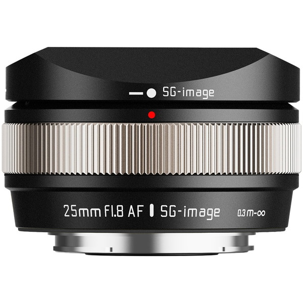 SG-image SG AF25mm F1.8 B E C (S) シルバー [単焦点レンズ (ソニーEマウント)]