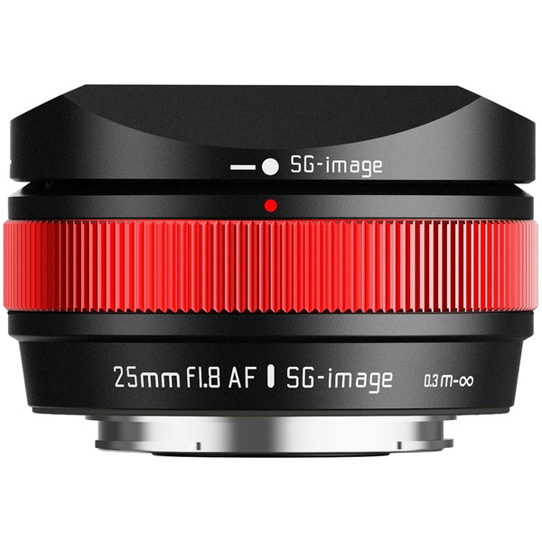 SG-image SG AF25mm F1.8 B E C (R) レッド [単焦点レンズ (ソニーEマウント)] 17,107円