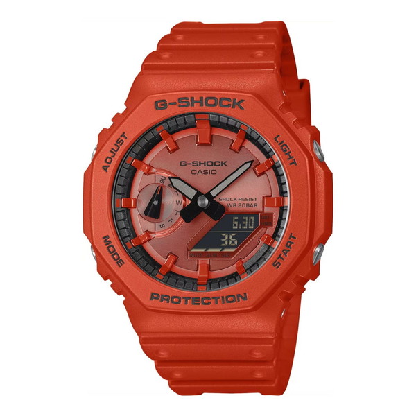 腕時計 時計 CASIO カシオ G-SHOCK メンズ GA-2100RRB-4AJF Gショック GSHOCK ジーショック クォーツ ウォッチ レッド 赤 誕生日 新生活 クリスマス 父の日 プレゼント ギフト GA2100RRB4AJF