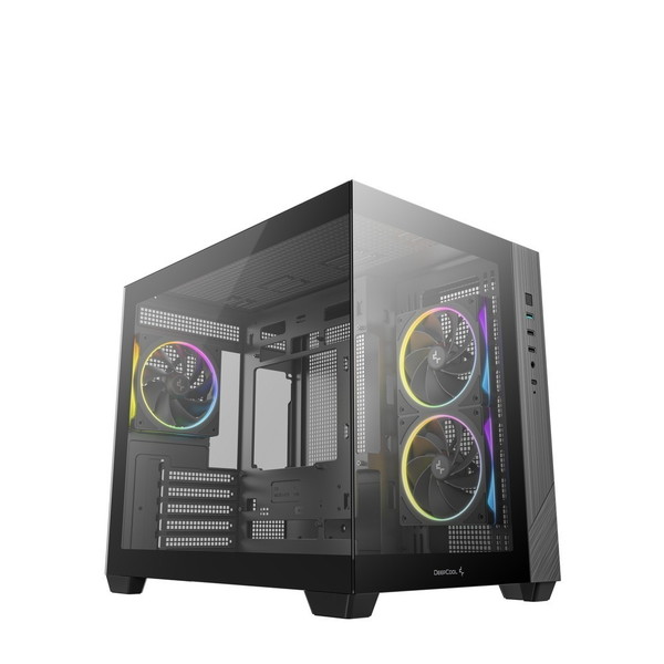 DEEPCOOL CG330 3F ブラック [Micro-ATX PCケース] 【KK9N0D18P】
