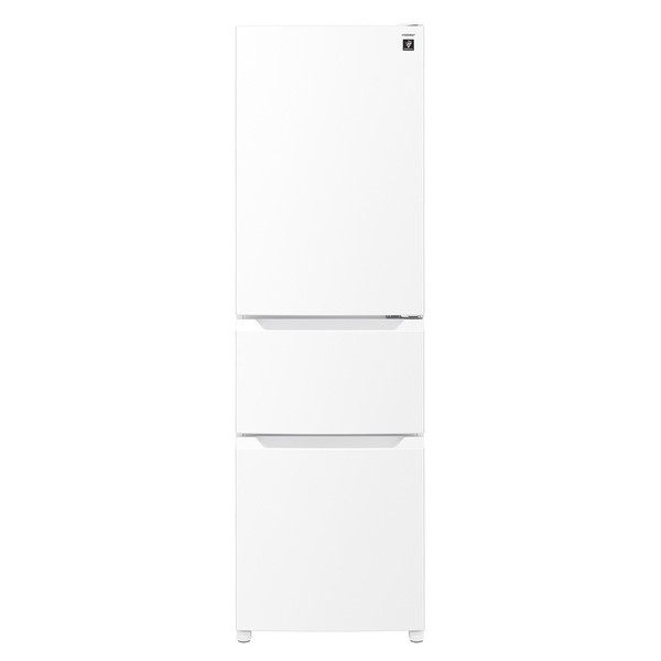 冷蔵庫 317L シャープ SHARP SJ-PT32R-W マットホワイト 白 右開き エクプラ特選