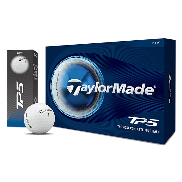 テーラーメイド TP5 ゴルフボール 2026年モデル 1ダース(12個入り) ホワイト 【日本正規品】