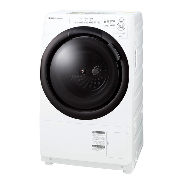 ドラム式洗濯機 洗濯 7kg 乾燥 3.5kg シャープ SHARP ES-7S1-WL ホワイト系 白 ドラム式洗濯乾燥機 洗濯 7.0kg 乾燥 3.5kg 左開き 洗濯機 ドラム式 エクプラ特選