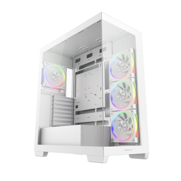 DEEPCOOL R-CG580-WHADA4-G-2 ホワイト [PCケース] 【KK9N0D18P】