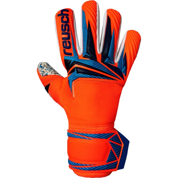 REUSCH ロイシュ 5670005 2290 アトラクト フュージョン NC ショッキングオレンジ/ブルー 7.5号 [キーパーグローブ]｜XPRICE店