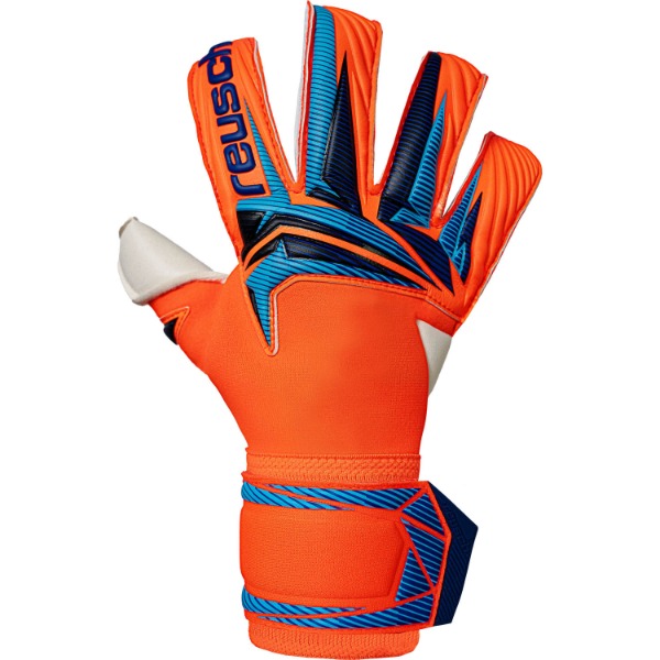 REUSCH ロイシュ 5670054 2290 アトラクト デュオ エボリューション ショッキングオレンジ/ブルー 8号 [キーパーグローブ]｜XPRICE店