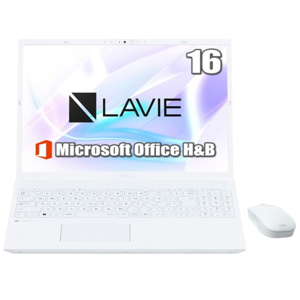 NEC PC-SE122ACA1-4 パールホワイト LAVIE Smart N16 [ノートパソコン 16.0型 / Win11 Home / DVDスーパーマルチ/ Office搭載]
